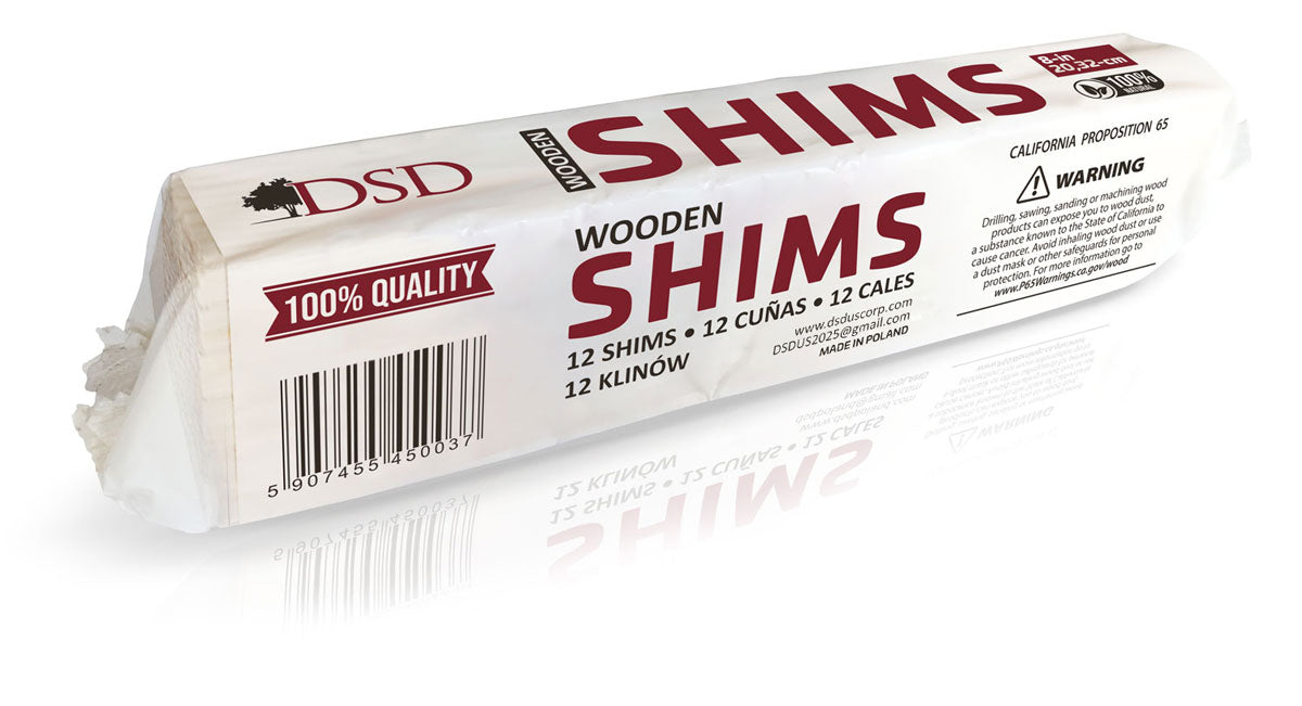 DSD Wooden Shims 8in.